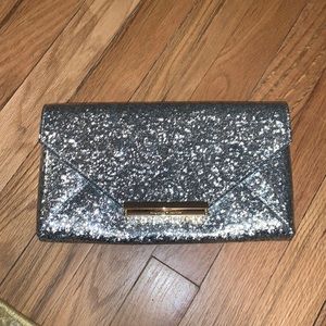 Kate Spade glitter wristlet
